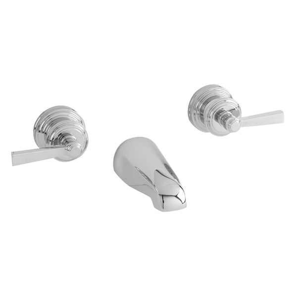 Newport Brass Tub Faucet, Flat Black, Wall 3-1625-56 - main